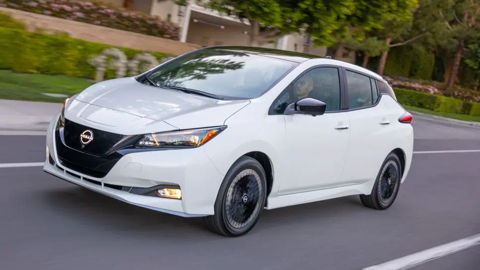 Top 10 electric vehicles: Nissan Leaf 