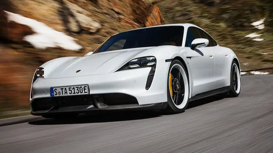 Top 10 electric vehicles: Porsche Taycan 